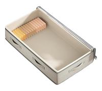 GjnjfdF Conteneurs de rangement longs et plats, bac de rangement pour organisateurs de placard,Organisateur de rangement de chaussures | Organisateur de vêtements multifonctionnel, conteneur de