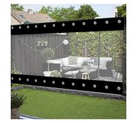 GJZQDKX Bâche Transparente imperméable pour Rideaux de Jardin extérieurs, idéale pour Pavillons, terrasses et serres. Dimensions : 2,4 x 2 m (7,87 x 6,56 pi). Revêtement résistant aux UV.