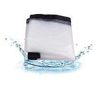 GJZQDKX Bâche Transparente Ultra-résistante 3 x 9 m, imperméable et Coupe-Vent, avec œillets, résistante aux UV. Idéale pour Une Utilisation extérieure et la Protection de Votre terrasse.