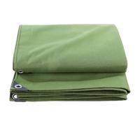 GJZQDKX Bâche Verte Robuste 600 g/m² imperméable pour Une Utilisation extérieure. Dimensions : de 1 x 1 m à 4 x 4 m. Toile résistante idéale pour la Protection Contre la Pluie et la Neige.