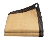 GJZQDKX Filet d'ombrage rectangulaire avec œillets, Protection UV 70%, perméable à l'eau, pour pergola, Balcon, Serre, Plage ou terrasse (6 m x 8 m)