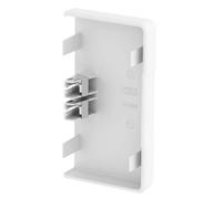 GK-E53100RW Embout latéral Rapid 45-2 ABS blanc 56x22x106mm