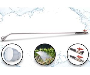 GK/S 1200 Profi Lance d'arrosage | Appareil d'arrosage | Arrosoir de jardin | Lance d'arrosage | Entièrement en métal | Raccord enfichable et système GEKA