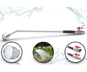 GK/S 600 Profi Lance d'arrosage | Appareil d'arrosage | Arrosoir de jardin | Lance d'arrosage | Entièrement en métal | Raccord enfichable et système GEKA