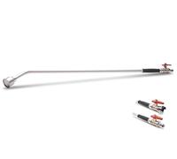 GK/S 900 Pistolet d'arrosage professionnel | Arroseur | Douchette de jardin | Lance d'arrosage | Entièrement en métal | Aluminium | Vanne sphérique | Raccord enfichable et accouplement à griffes