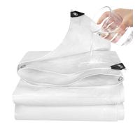 GKXLH Bache de Protection Exterieur Imperméable Épais 180 g/m² PE Résistant | Bache 2 m x 4 m, Bâche de Protection Résistante au gel, avec Protection UV pour Tonnelle, Camping, Mobilier et abri de jardin