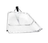 GKYQVE Pelle à sable de qualité professionnelle avec large zone de tamisage de 43 cm, idéale pour les jardiniers et les travaux agricoles