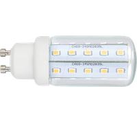 GL GU10 3561 - Lampe tubulaire GreenLED, transparente, 4 W, 370 lm, 3 000 K