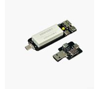 GL001+CT003 Testeur de résistance de câble 3ème génération avec méthode à | Testeur de charge USB-C pour série A2/C0/U3/C4/C5/CC1/K2, mode automatique et bouton, ABS