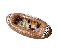 Glacière gonflable pour boissons de football, grand bac à glace flottant, 150 x 70 cm, serveur de boisson sportive, barre gonflable, rafraîchissement, pour l'été, anniversaire, jeu, bière, nourriture