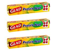 Glad Press'N Seal Food Wrap 70Sq.Ft Pack (3) by Glad
