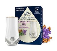 Glade Aromatherapy Electric Scented Oil Diffuseur Ã‰Lectrique + Recharge Moment of Zen Parfum Lavande Et Bois De Santal, 20 ML