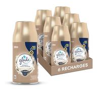 Glade Automatic Spray Recharges - Infusé Aux Huiles Essentielles - Jusqu'à 2 Mois De Parfum - Romantic Vanilla Blossom - 6 Recharges