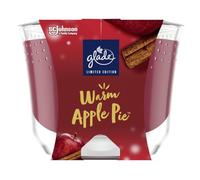 Glade Bougie parfumée longue durée - Chaude Apple Pie