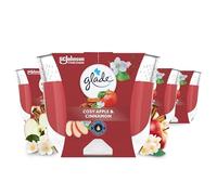 Glade Bougie parfumée longue durée Cosy Apple & Cannelle