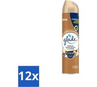 Glade - Diffuseur de parfum - Bois de santal-jasmin sensuel - 300 ml - Pack avantage - 12 pièces
