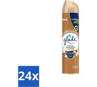 Glade - Diffuseur de parfum - Bois de santal-Jasmin sensuel - 300 ml - Pack avantage - 24 pièces