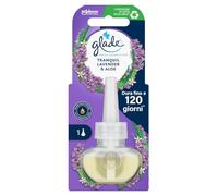 Glade Liquide électrique, parfum d'ambiance lavande et aloès, jusqu'à 120 jours de parfum à recharger, 1 recharge de 20 ml