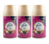 Glade Lot de 3 Recharges de Désodorisant Automatique Relaxing Zen 269 ml