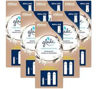 glade Lot de 6 recharges de désodorisant compressé (Touch & Fresh) 10 ml - Fleur de vanille romantique