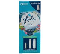 Glade 3 x Recharge désodorisant Touch & Fresh Ocean Adventure Chaque 10ml