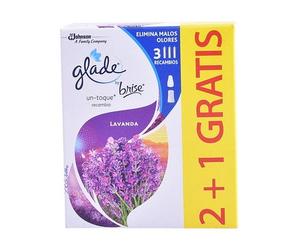 Glade One Touch Rafraîchisseur d'air rechargeable Lavande 3pcs