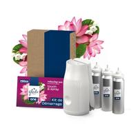 Glade ONE Touch & Spray* Kit de Démarrage Salle de Bain Parfum Relaxing Zen | Neutralise les mauvaises odeurs et diffuse un parfum agréable pour une atmosphère fraîche et apaisante au quotidien