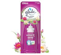 Glade Recharge Sense & Spray Diffuseur – Huiles essentielles Relaxing Zen – 1 recharge