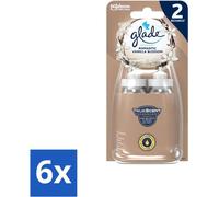 Glade - Sense & Spray - Fleur de vanille romantique - 2 × 18 ml - Pack avantage - 6 pièces