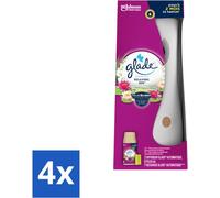 Glade - Spray automatique - Zen relaxant - 269 ml - Pack avantage - 4 pièces