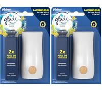 Glade Touch&fresh Diffuseur Marine - Infusé Aux Huiles Essentielles (Lot de 2)