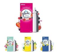 Glade Touch & Fresh Kit Recharges - 4 recharges : Bubbly Berry Splash, Exotic Tropical Blossom, Fresh Lemon, Marine