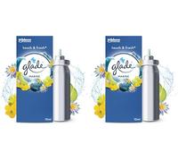 Glade® Touch&fresh® Recharge Marine - Infusé Aux Huiles Essentielles (Lot de 2)