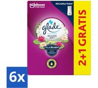 Glade - Touch & Fresh - Zen relaxant - 10 ml - Pack avantage - 6 pièces