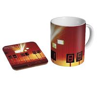 glades Depeche Mode The Singles 81-85 - Tasse à café en céramique + dessous-de-verre Coffret cadeau