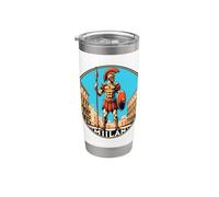 Gladiateur à Milan Gobelet isotherme en acier inoxydable double paroi
