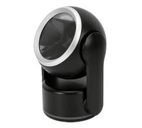 Glaeptio Scanner de Codes-Barres Mains Libres USB | Lecteur de Code QR 1D 2D de Bureau à Détection Automatique avec Vitesse de Numérisation de 120 FPS, pour Bibliothèque de
