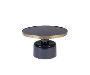 GLAM - Table basse ronde bleu D60 Bleu