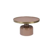 GLAM - Table basse ronde rose D60 Rose