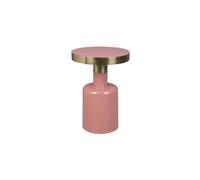 GLAM - Table d'appoint ronde rose Rose