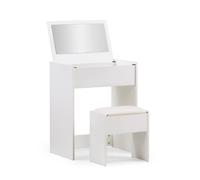 Glamdesk - Miroir de Maquillage Blanc