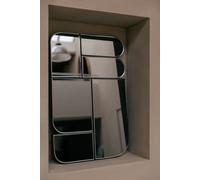Glamour - Miroir - Fer - Marron Foncé