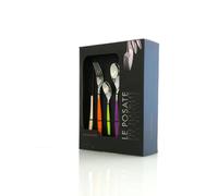 GLAMOUR Mix Colour Ménagère multicolore 24 pièces BUGATTI