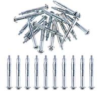 Glarks Heavy Duty Acier zingué Molly Boulon creux disque mural Ancre Vis Assortiment kit, M5x65, 30