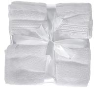 Glart - Lot de Serviettes Éponge de Qualité Supérieure, Gamme Disponible en 6 Coloris et 5 Tailles, Coloris : Blanc, 6 Serviettes pour Le Visage de 30 X 30 cm