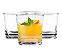 Glasmark KROSNO 1992 à eau à boire bas 270 ml robuste Passe au lave-vaisselle Brillant Transparent