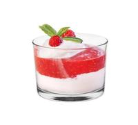 Glasmark KROSNO 1992 Coupelles à Dessert en Verre Coupelles à Glace Set de 6 Coupelles à Salade à Snack Petites Coupelle en Verre pour Dessert Glace Salade 6x150 ml