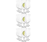 Glasmark KROSNO 1992 Verres À Cocktail Coupes Champagne Ensemble De 6 Pièces 350 ml (Lot de 3)