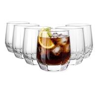 Glasmark KROSNO 1992 Verres à whisky Set de 6 290 ml | Modernes Tumblers bombés pour whisky, Cognac & boissons