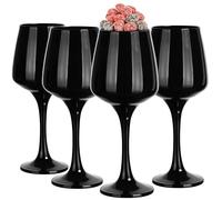 Glasmark KROSNO, 360 ml, lot de 4, s à, s à blanc, s à rouge, gobelets à, design original, passent au lave-vaisselle, forme et style uniques, parfaits pour la maison